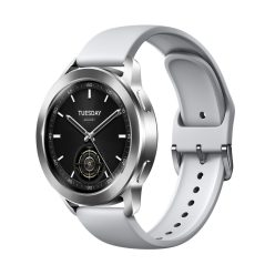   Xiaomi S3 silver, okoskarkötő, GPS, Bluetooth, WiFi, 1.43 hüvelykes képernyő