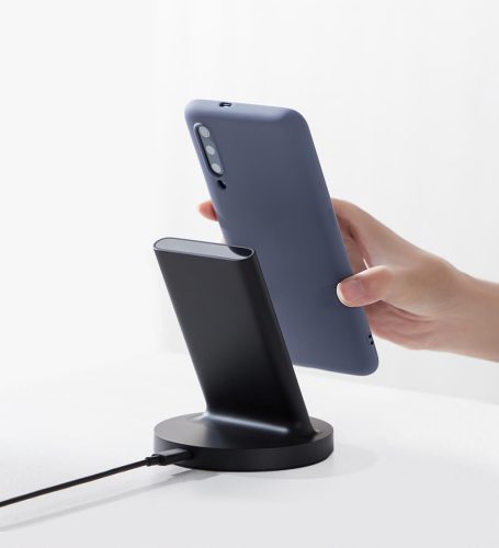 Xiaomi Mi 20 W wireless charging stand – inductive wireless charger, black, WPC02ZM