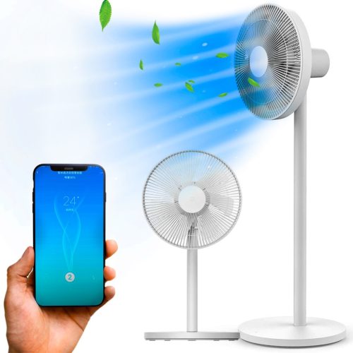 Xiaomi Mi Smart Standing Fan 2 Lite, álló ventilátor, fehér, JLLDS01XY