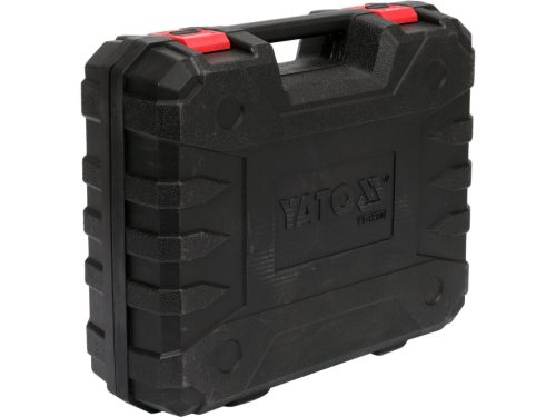 YATO ütvecsavarozó készlet 18V 1/2" 700Nm brushless + 2×3Ah akkumulátor és CrMo dugókulcsok YT-82807