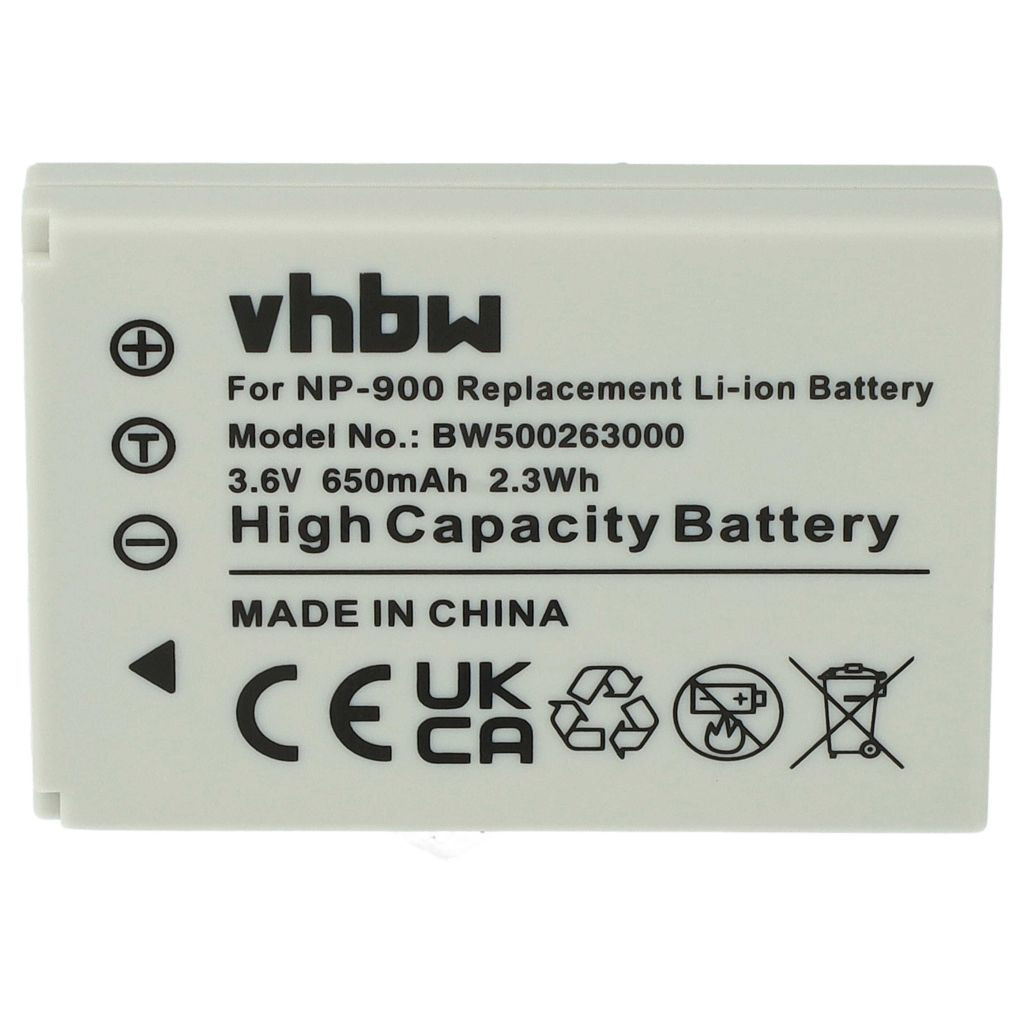 VHBW Akkumulátor Avant BATS4-hez - 650 mAh, 3,6 V, Li-Ion VHBW Akkumulátor Avant BATS4-hez - 650 mAh, 3,6 V, Li-Ion