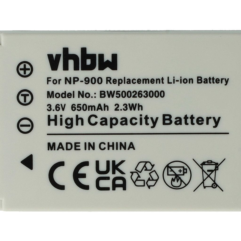 VHBW Akkumulátor Avant BATS4-hez - 650 mAh, 3,6 V, Li-Ion VHBW Akkumulátor Avant BATS4-hez - 650 mAh, 3,6 V, Li-Ion