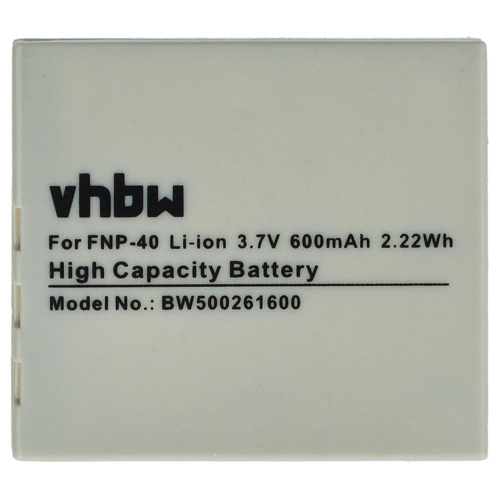 Videokamera akkumulátor Creative CAS101-hez - 500 mAh 3,6 V Li-Ion Videokamera akkumulátor Creative CAS101-hez - 500 mAh 3,6 V Li-Ion