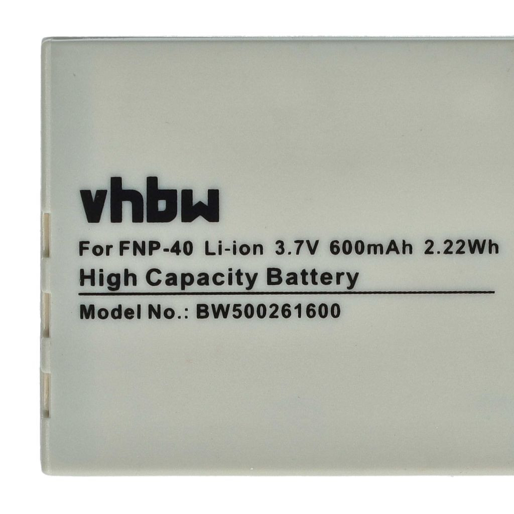 Videokamera akkumulátor Creative CAS101-hez - 500 mAh 3,6 V Li-Ion Videokamera akkumulátor Creative CAS101-hez - 500 mAh 3,6 V Li-Ion