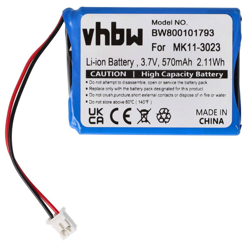 VHBW Sony Gamepad Controller MK11-2902, MK11-2903, MK11-3023 - 600 mAh, 3,7 V