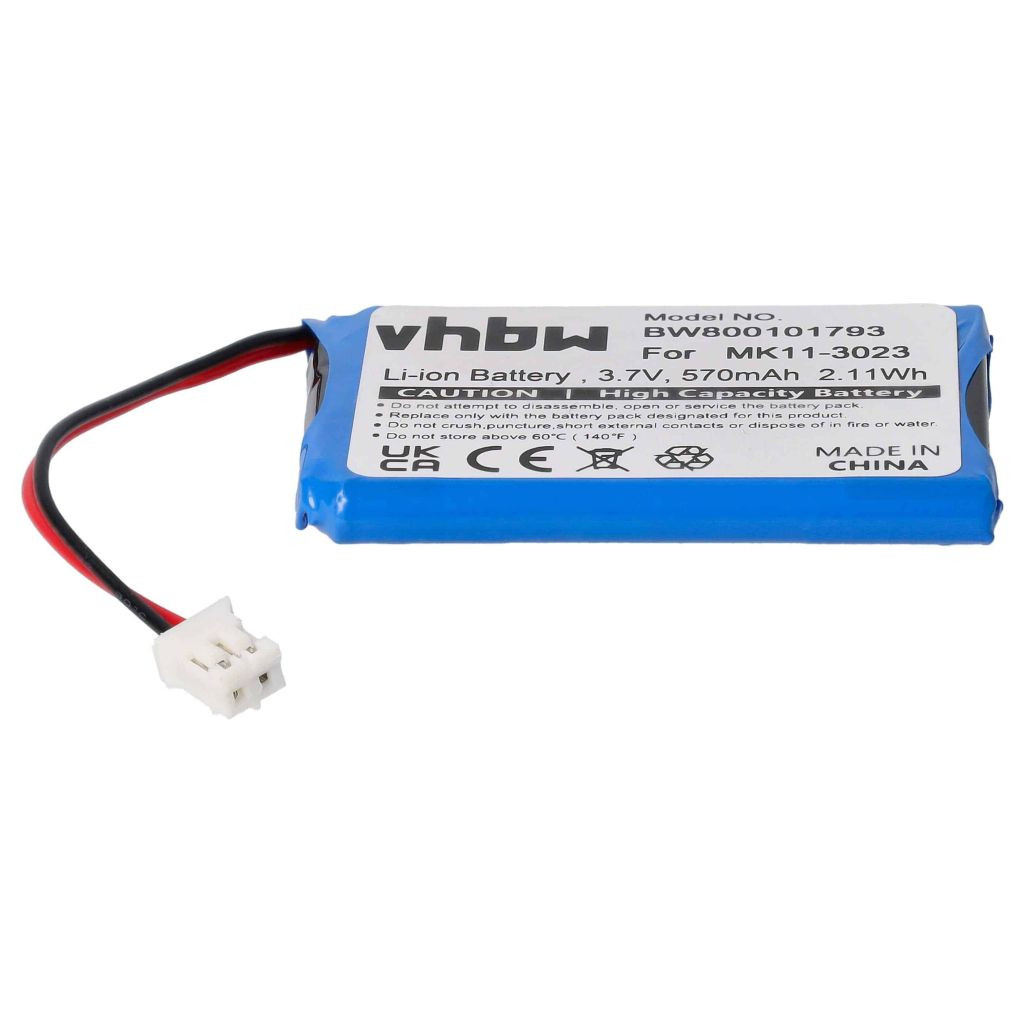 VHBW Sony Gamepad Controller MK11-2902, MK11-2903, MK11-3023 - 600 mAh, 3,7 V