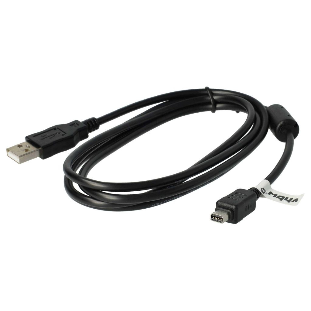 VHBW Olympus CB-USB6, CB-USB5, CB-USB8 USB adatkábel - 150 cm