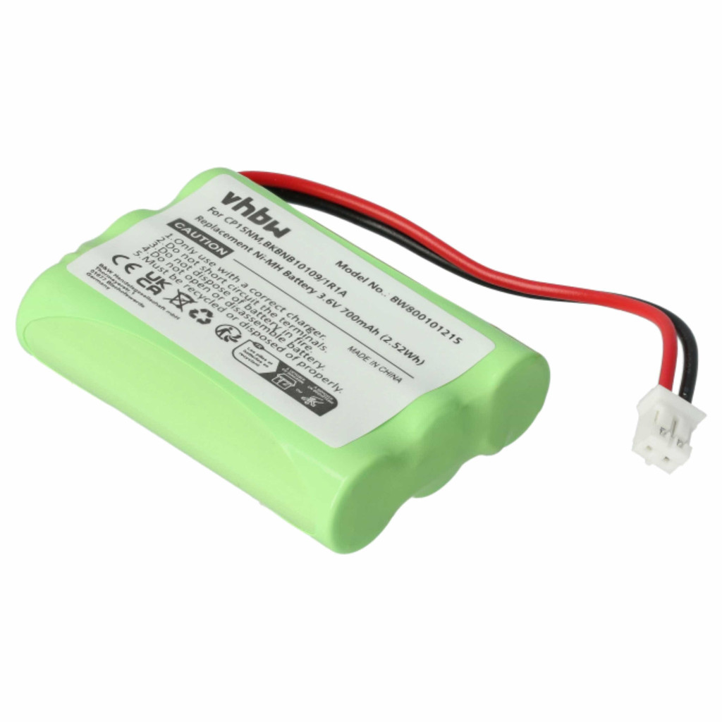 VHBW Akkumulátor Alcatel NTM/BKBNB 101 13/1 - 700 mAh 3,6 V NiMH