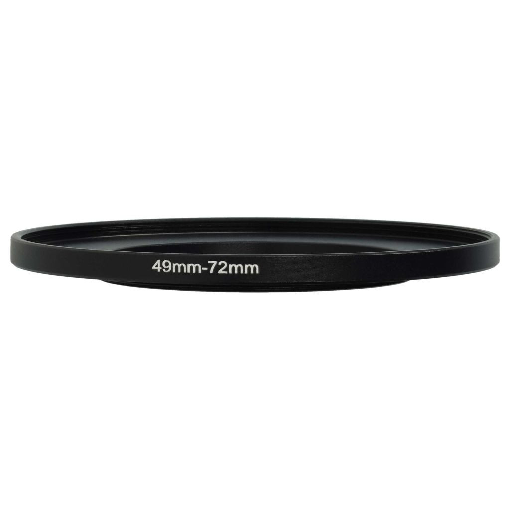 VHBW 49mm-72mm Step-Up Gyűrűs Adapter Szűrőadapter