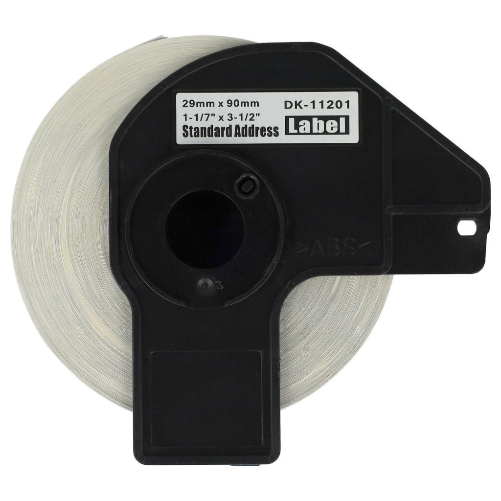 VHBW Brother DK-11201 Címke - 29mm x 90mm + Tartó VHBW Brother DK-11201 Címke - 29mm x 90mm + Tartó