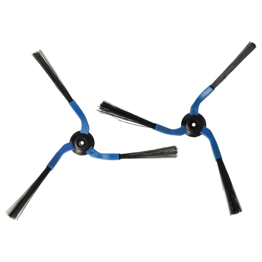 VHBW 2 db Samsung Navibot Airfresh, 3 karú oldalkefe (Fekete/kék)