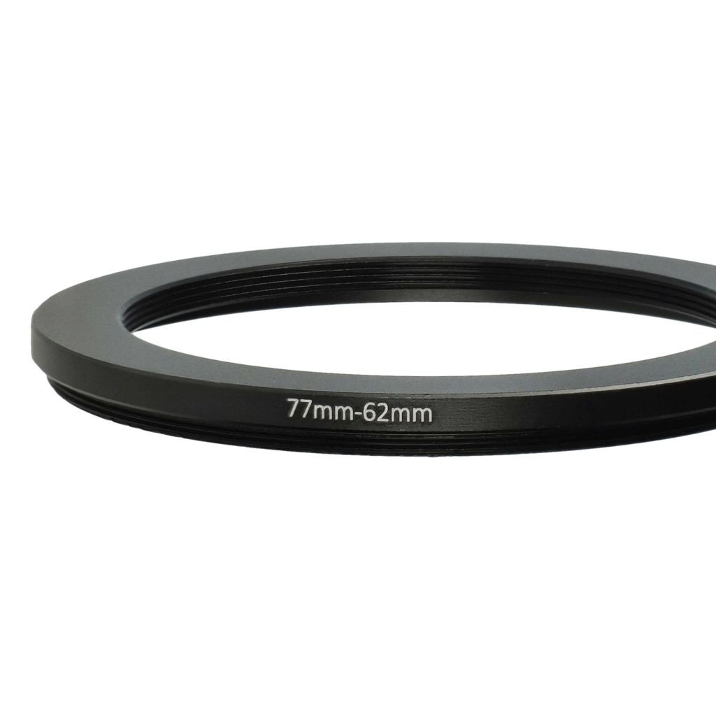VHBW Adapter, 77 mm-től 62 mm-ig, fém VHBW Adapter, 77 mm-től 62 mm-ig, fém