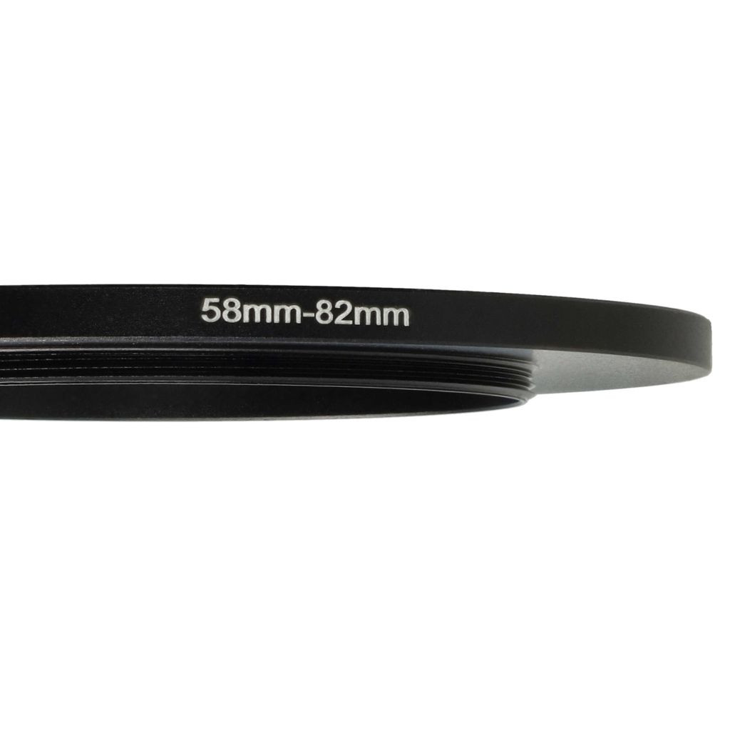 VHBW 58mm-82mm Step-Up Gyűrűs Adapter - Szűrőadapter
