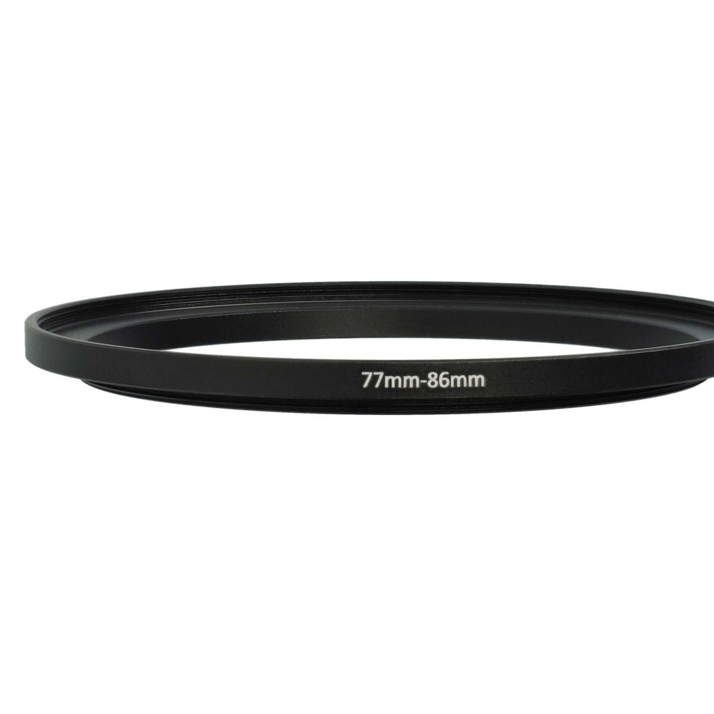 VHBW Step-Up Gyűrű Adapter 77 mm - 86 mm Kamera Lencséhez - Szűrő Adapter VHBW Step-Up Gyűrű Adapter 77 mm - 86 mm Kamera Lencséhez - Szűrő Adapter