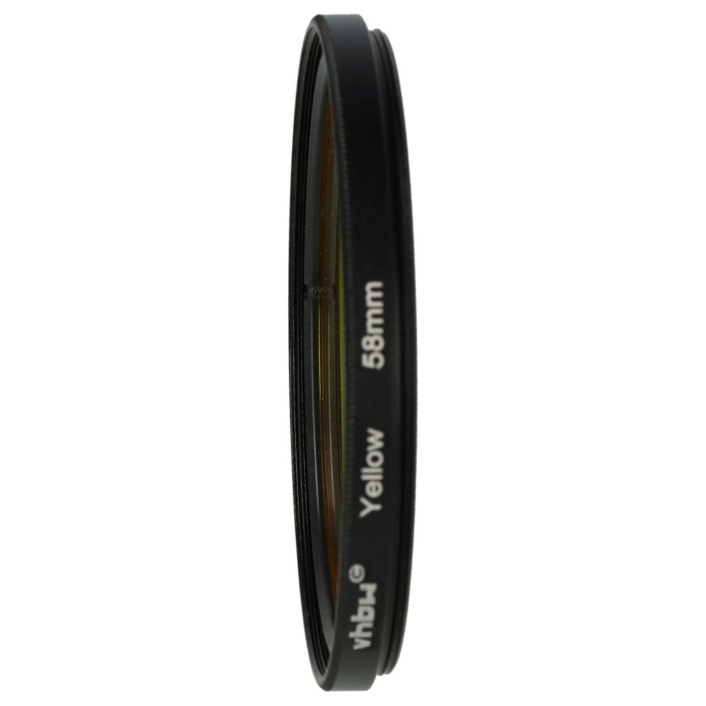 VHBW 58 mm Sárga Színes Szűrő