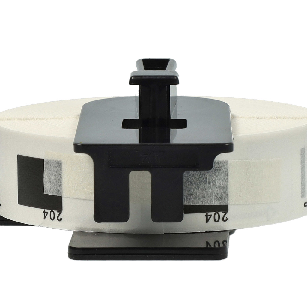VHBW Címke Tekercs DK-11204 - 17 mm x 54 mm + Tartó