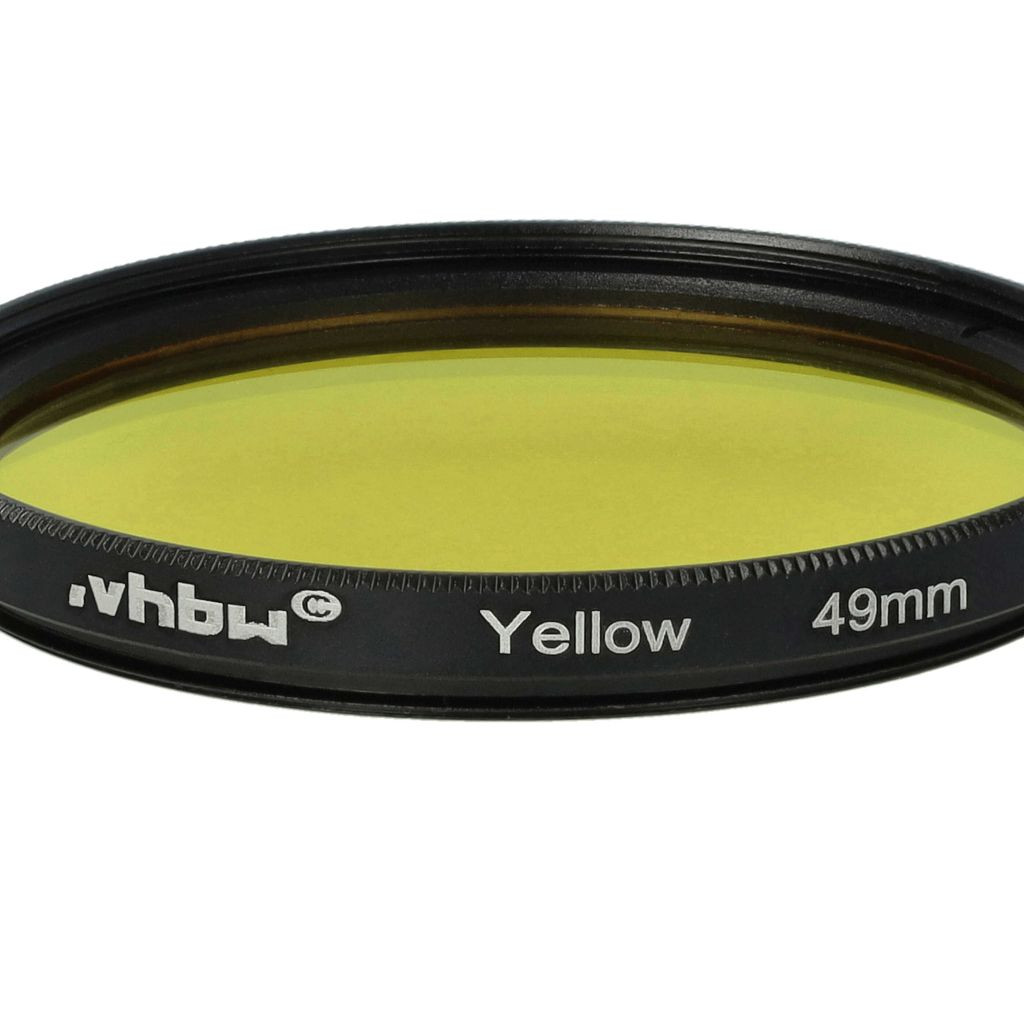 VHBW 49 mm-es Színes Szűrő, Sárga