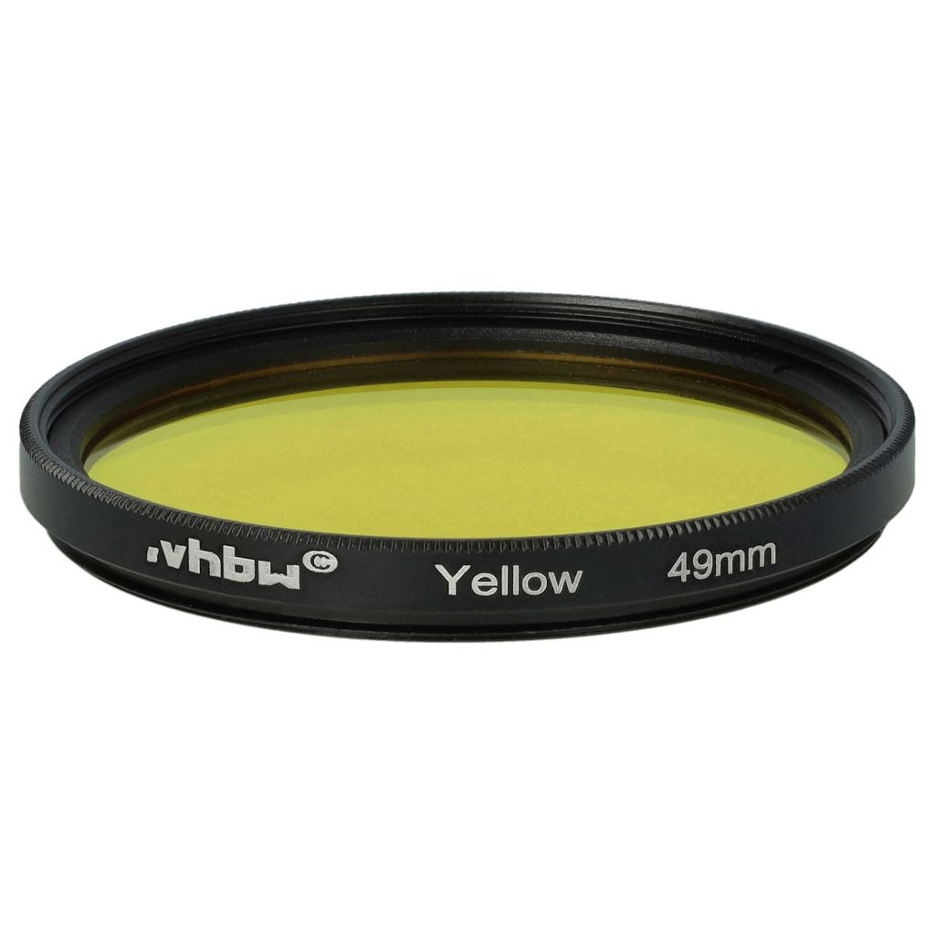 VHBW 49 mm-es Színes Szűrő, Sárga