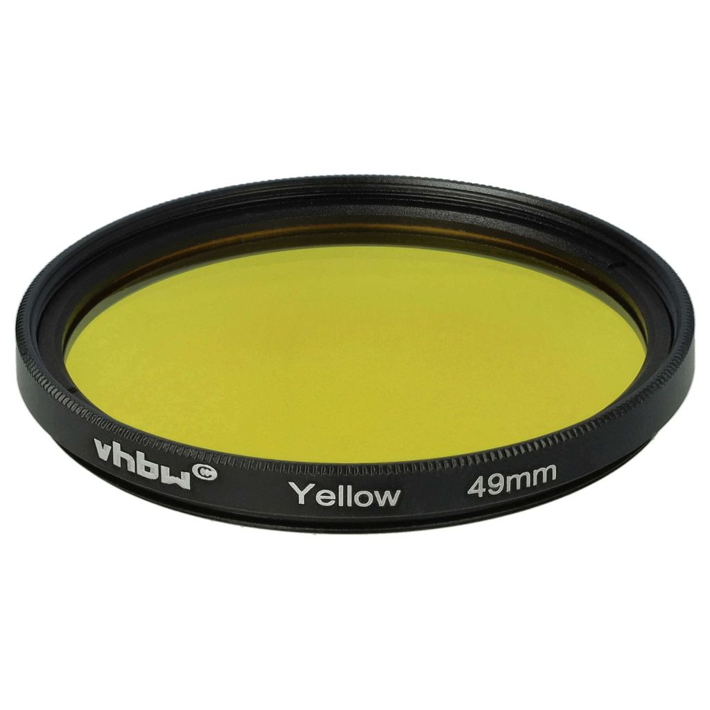VHBW 49 mm-es Színes Szűrő, Sárga