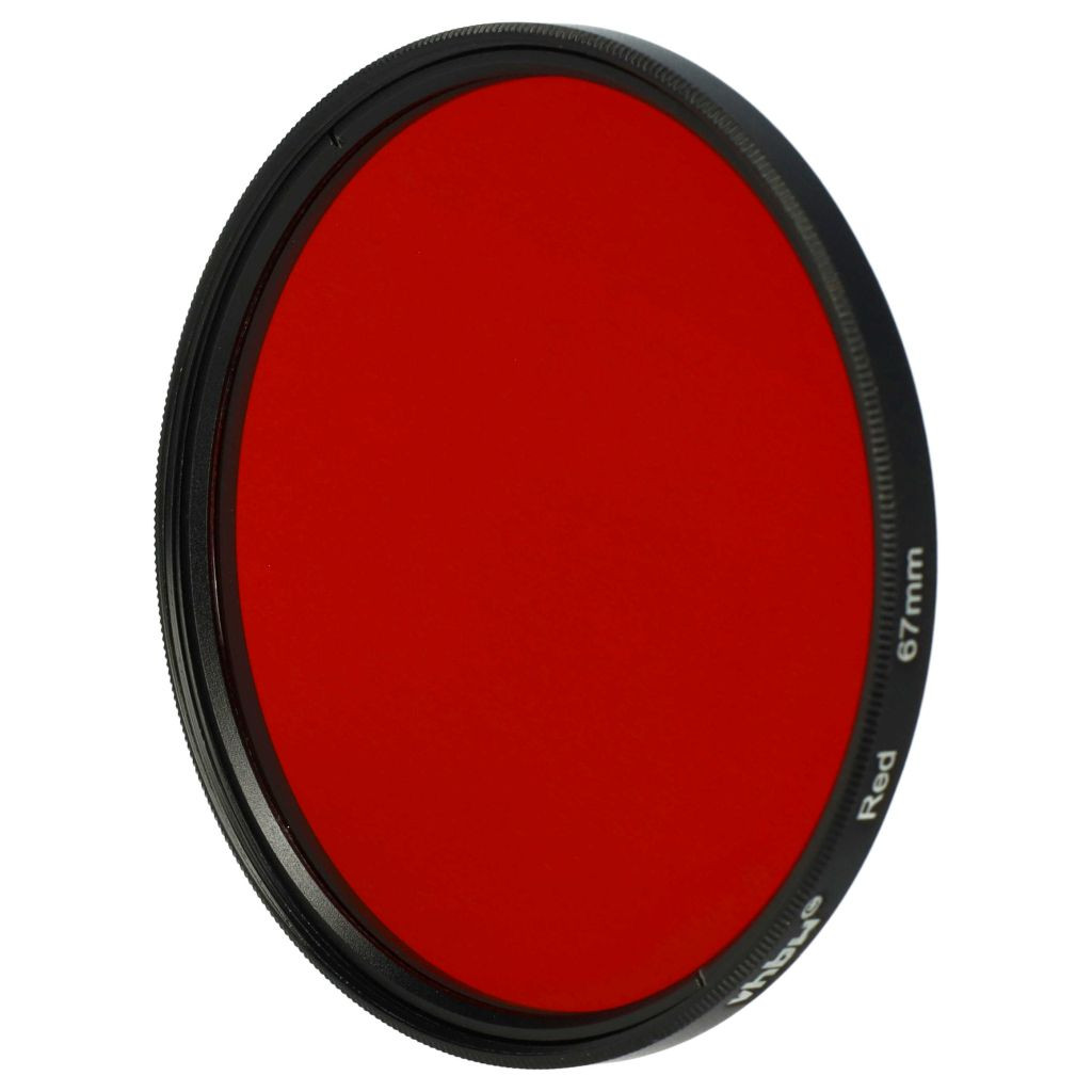 VHBW Piros Színes Szűrő, 67 mm-es Szűrőmenet VHBW Piros Színes Szűrő, 67 mm-es Szűrőmenet