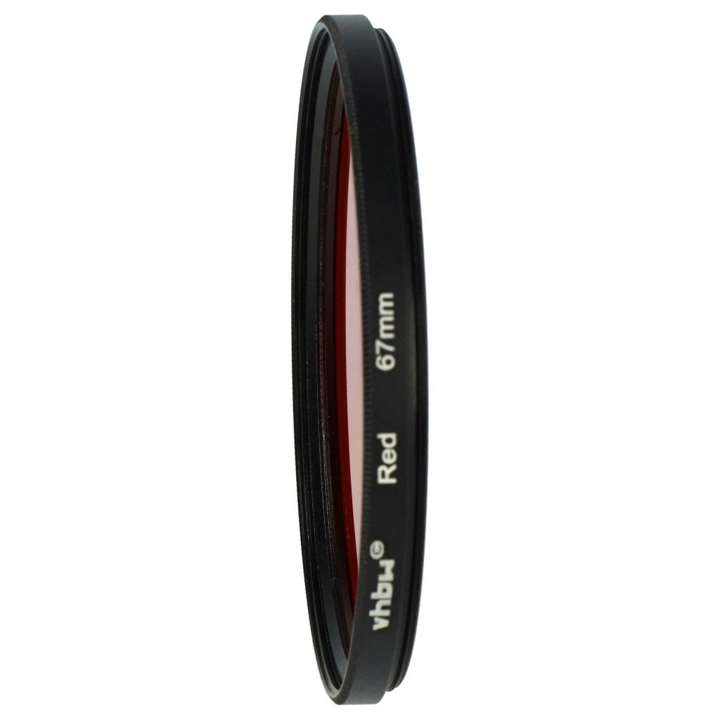 VHBW Piros Színes Szűrő, 67 mm-es Szűrőmenet VHBW Piros Színes Szűrő, 67 mm-es Szűrőmenet