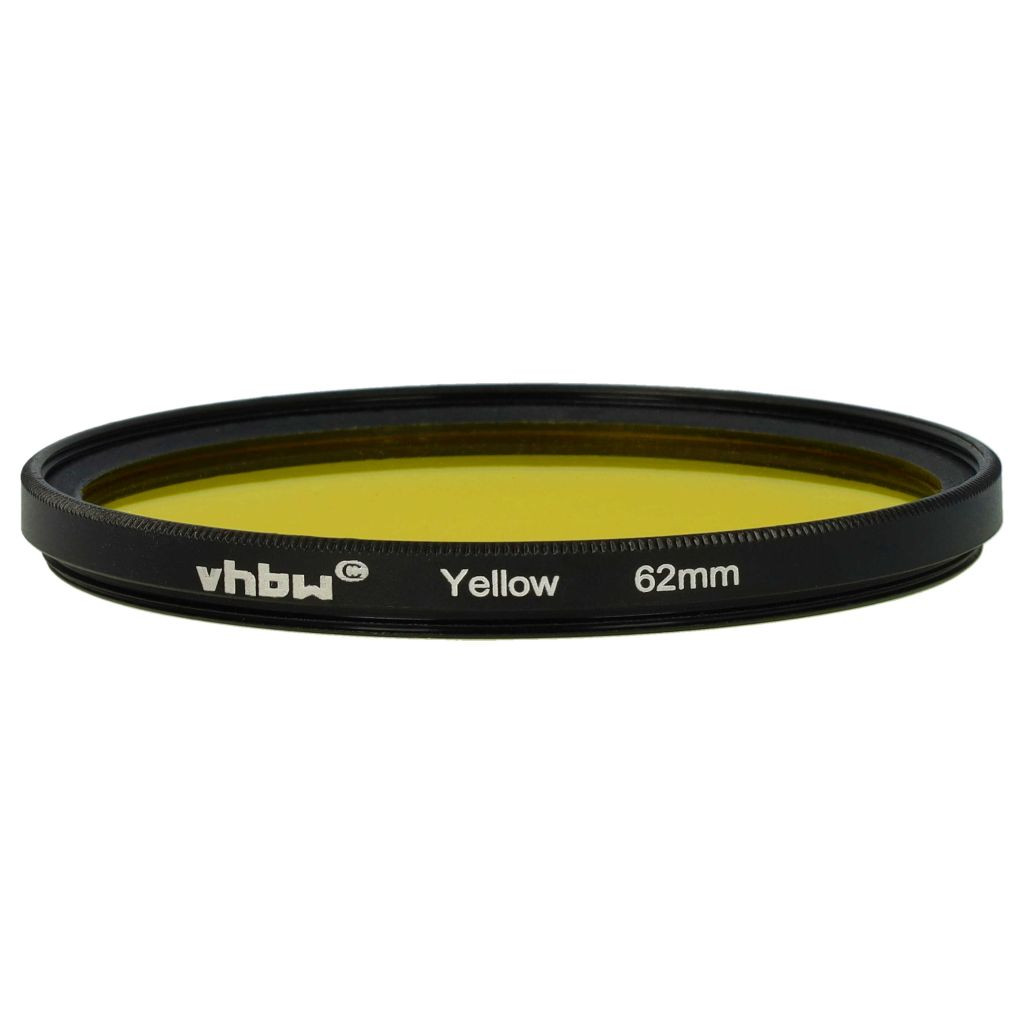 VHBW 62 mm-es Színes Szűrő, Sárga