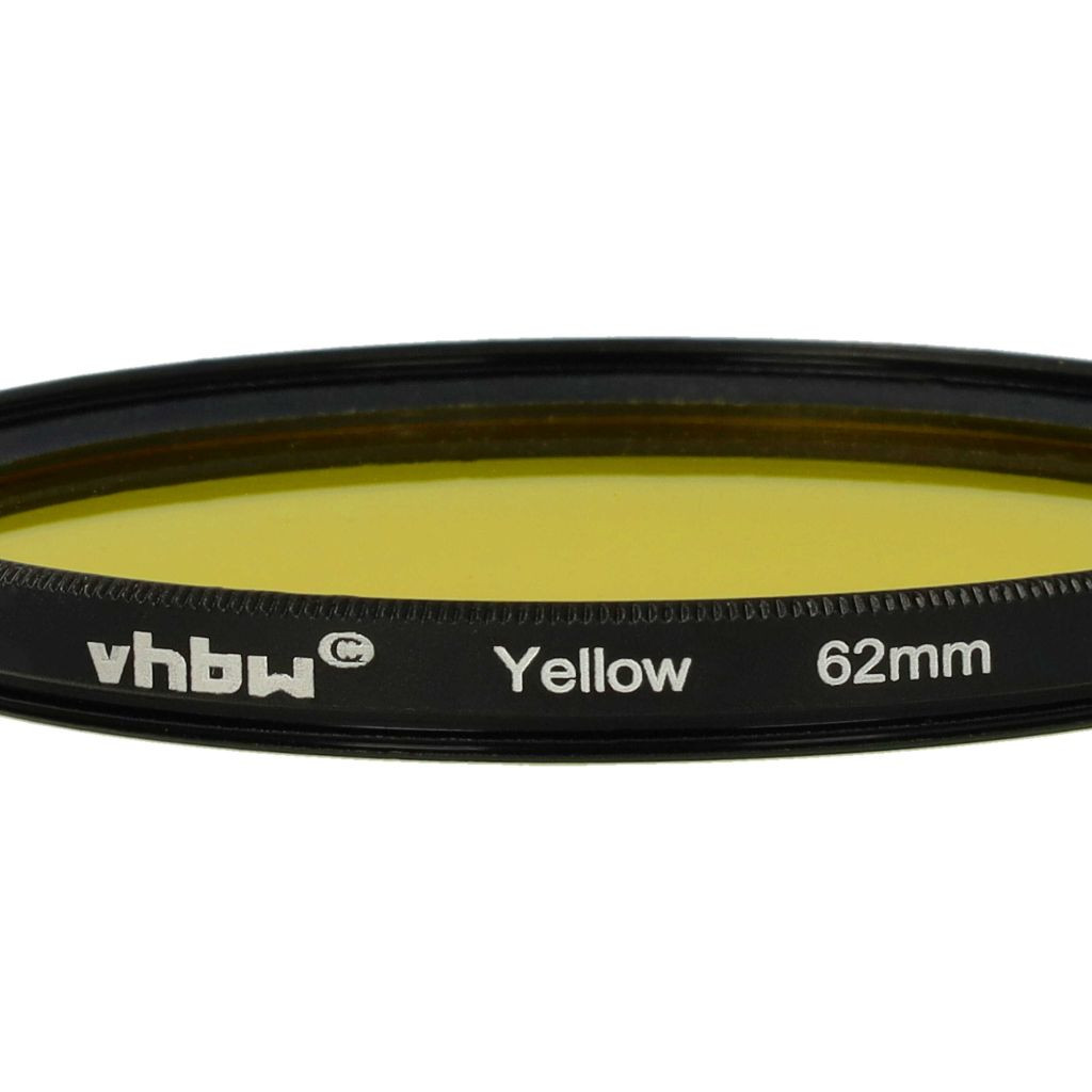 VHBW 62 mm-es Színes Szűrő, Sárga