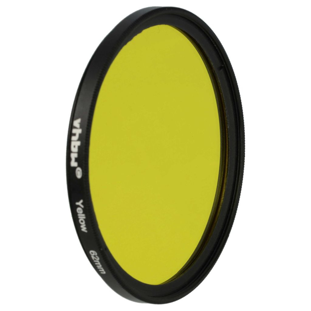 VHBW 62 mm-es Színes Szűrő, Sárga