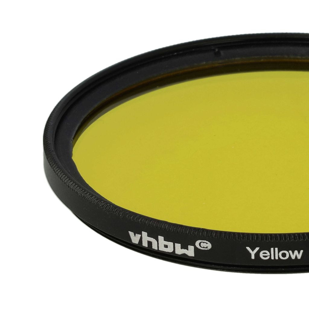 VHBW 62 mm-es Színes Szűrő, Sárga