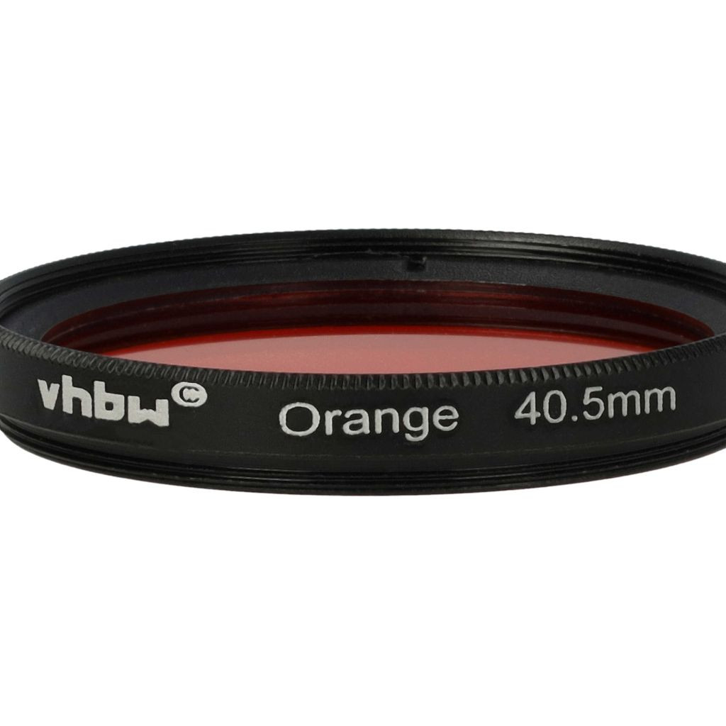 VHBW Narancssárga Színes Szűrő, 40,5 mm Szűrőmenet VHBW Narancssárga Színes Szűrő, 40,5 mm Szűrőmenet
