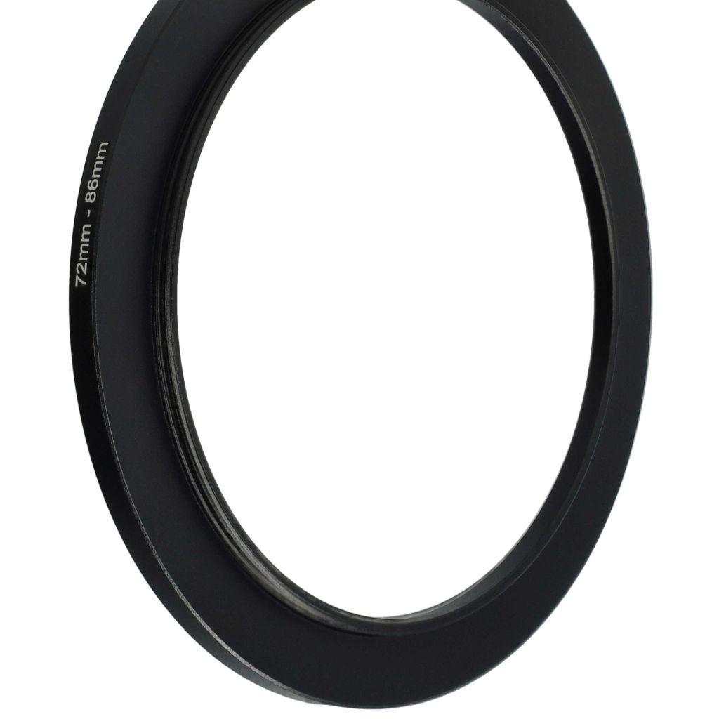 VHBW 72mm-86mm Step-Up Gyűrűs Adapter - Szűrőadapter