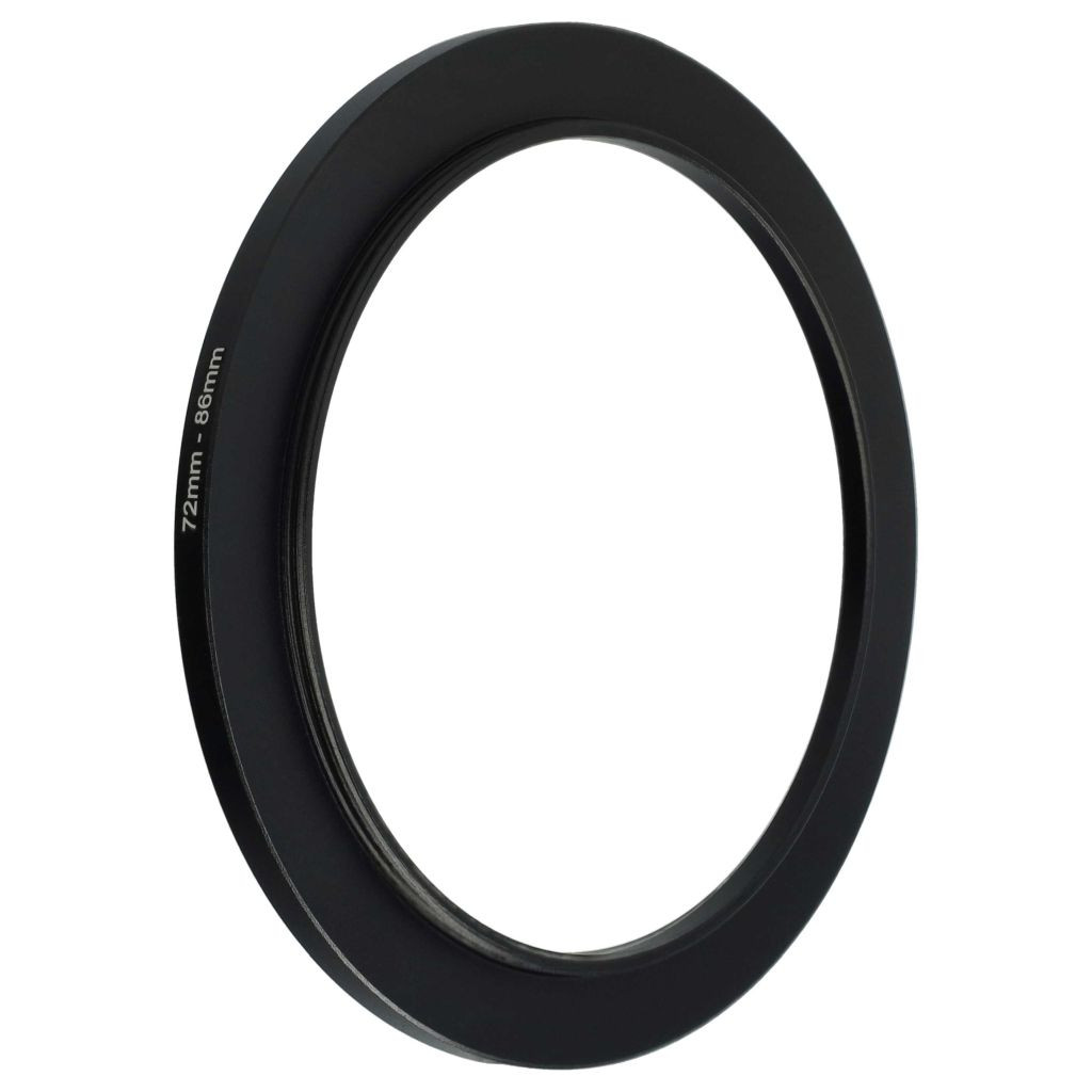 VHBW 72mm-86mm Step-Up Gyűrűs Adapter - Szűrőadapter
