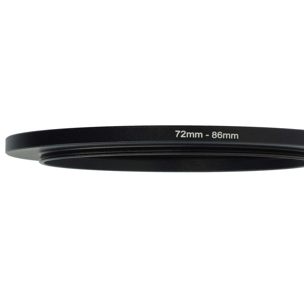 VHBW 72mm-86mm Step-Up Gyűrűs Adapter - Szűrőadapter