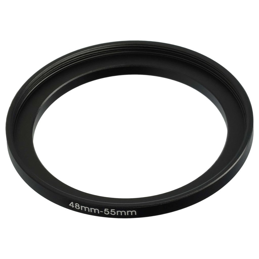 VHBW 48mm-55mm Step-Up Gyűrűs Adapter Szűrőadapter