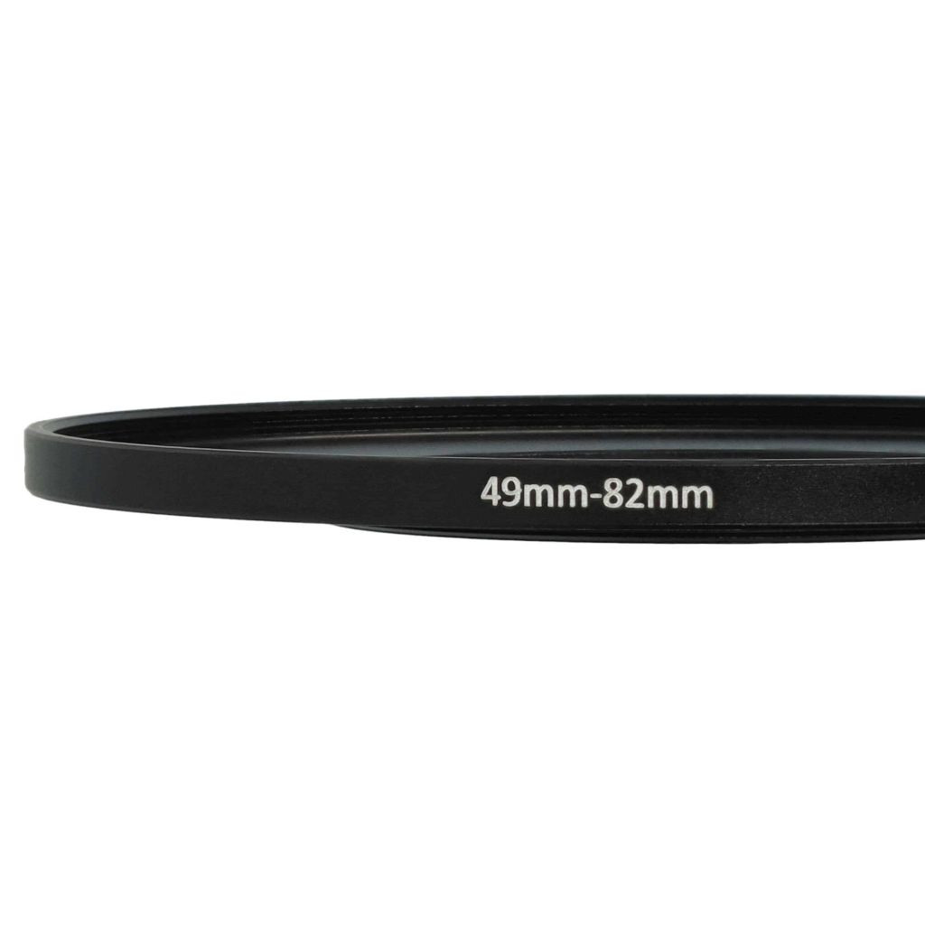 VHBW 49mm-82mm Step-Up Gyűrűs Adapter - Szűrőadapter