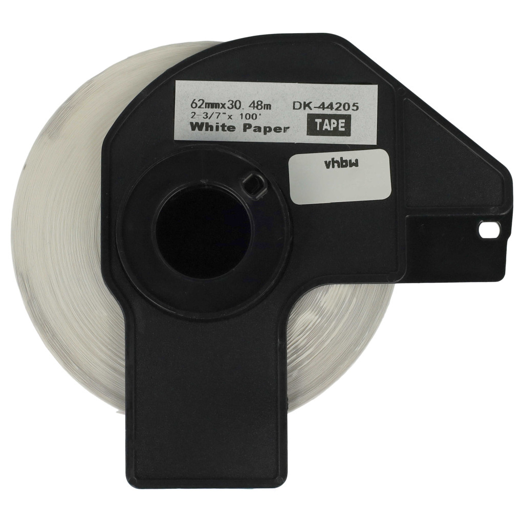 VHBW Címke Tekercs DK-44205 - 62 mm x 30,48 m