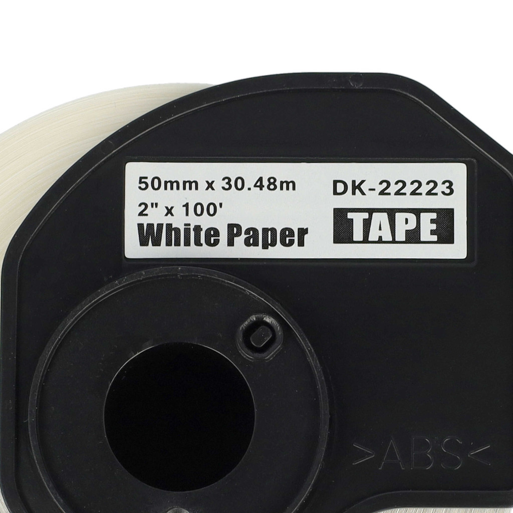 VHBW Címke Tekercs DK-22223 - 50 mm x 30,48 m