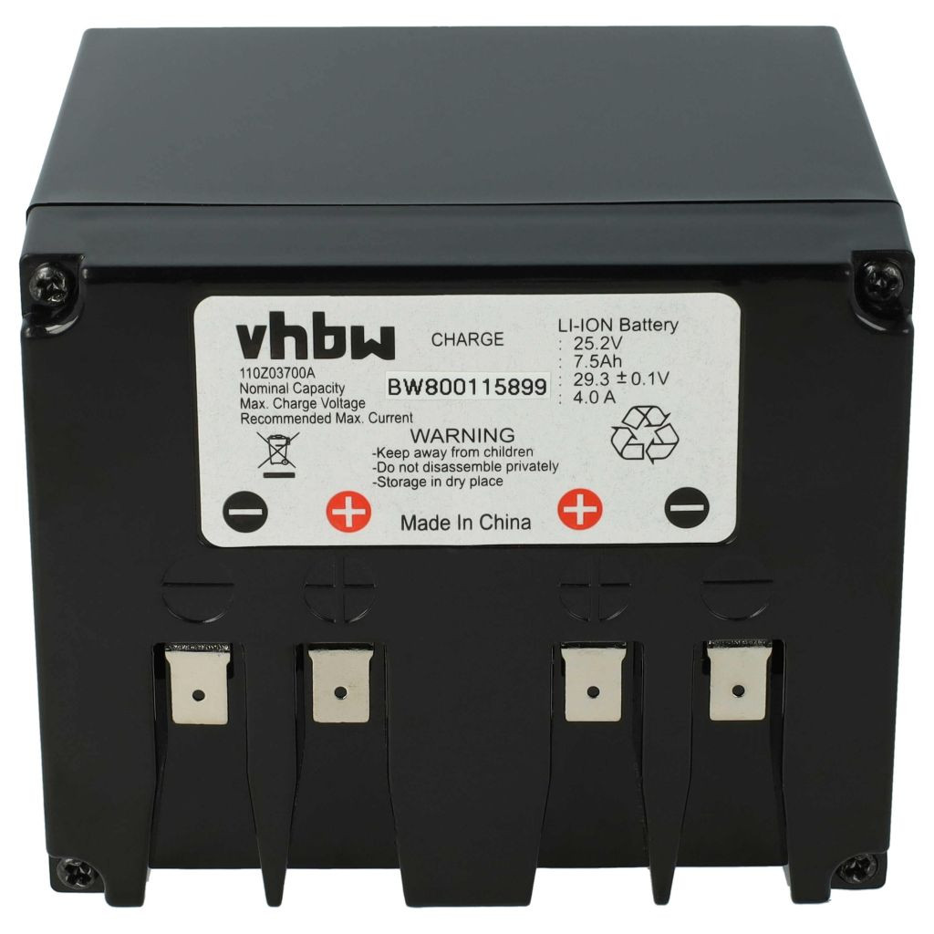 Zucchetti B Fűnyíró Akkumulátor - 7500 mAh 25,2 V Li-Ion