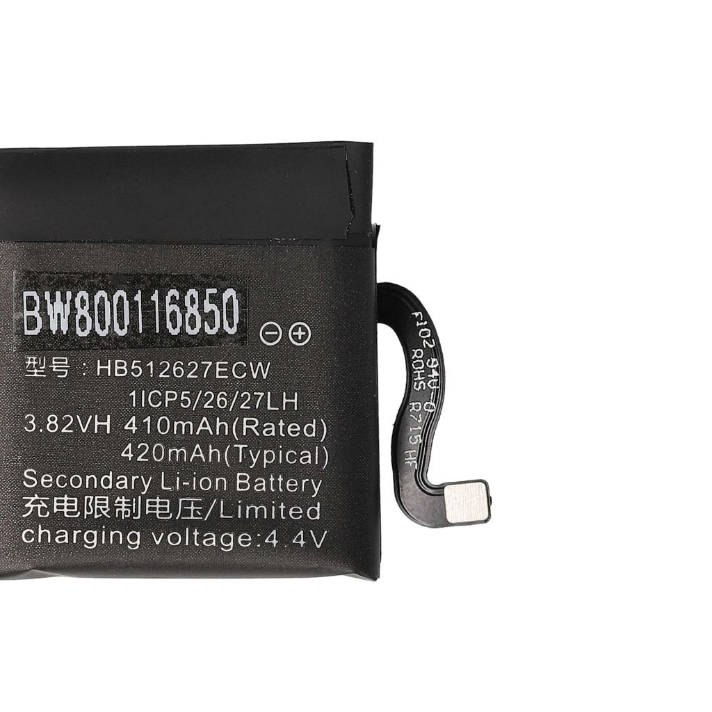 VHBW Huawei HB512627ECW Okosóra Akkumulátor, 1ICP5/26/27 - 410mAh 3,8V Li-polimer VHBW Huawei HB512627ECW Okosóra Akkumulátor, 1ICP5/26/27 - 410mAh 3,8V Li-polimer