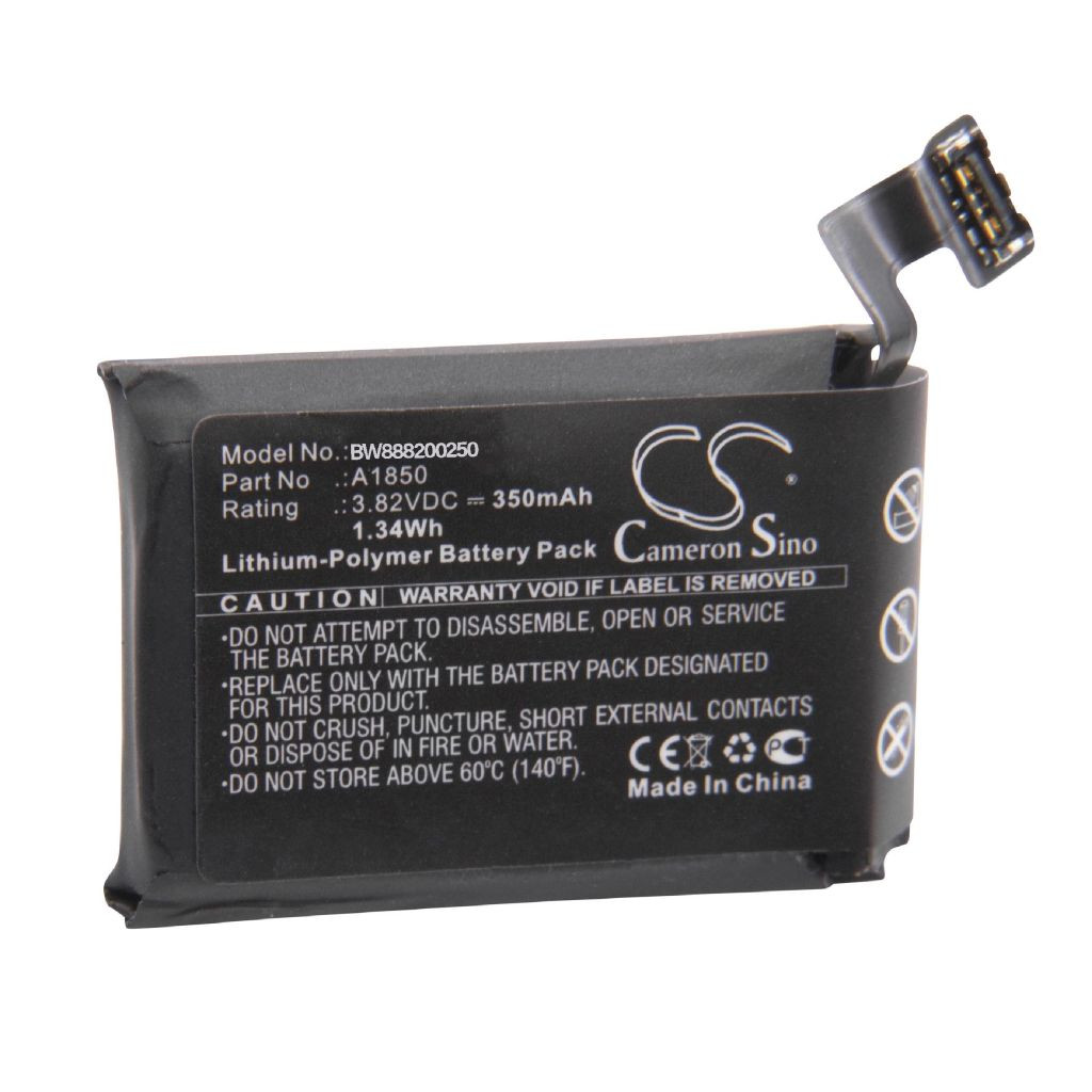 VHBW Apple A1850 Okosóra Akkumulátor – 350 mAh, 3,82 V, Li-polimer VHBW Apple A1850 Okosóra Akkumulátor – 350 mAh, 3,82 V, Li-polimer