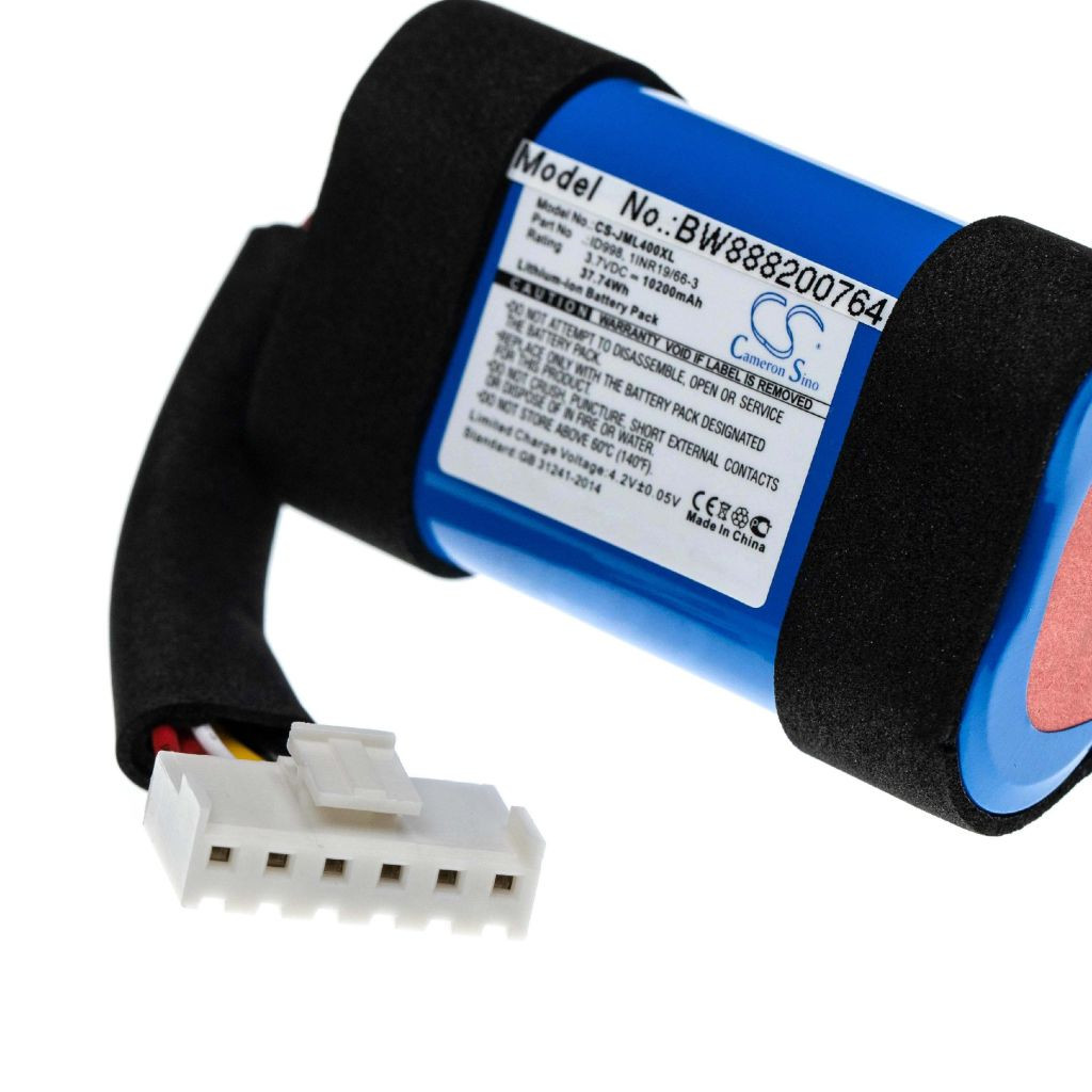 VHBW Akkumulátor JBL SUN-INTE-118, 1INR19/66-3, ID998, IY1068, IAA011NA JBL hangszórót - Li-Ion 10200 mAh