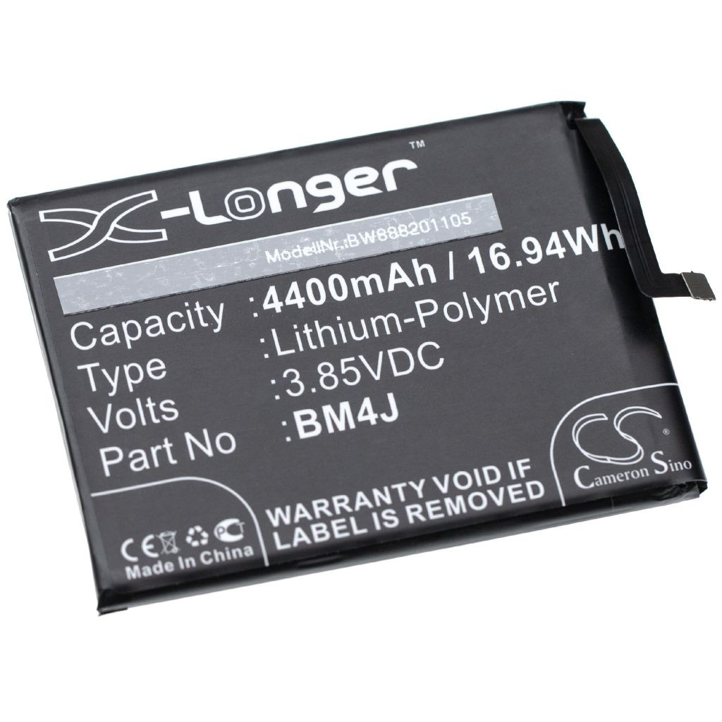 VHBW Mobiltelefon akkumulátor Xiaomi / Redmi BM4J-hez - 4400 mAh 3,85 V Li-polimer - Okostelefon akkumulátor