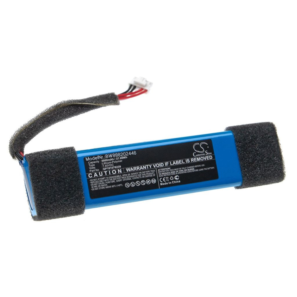 VHBW Akkumulátor JBL GP181076239 JBL hangszórót - Li-polimer 5000 mAh VHBW Akkumulátor JBL GP181076239 JBL hangszórót - Li-polimer 5000 mAh
