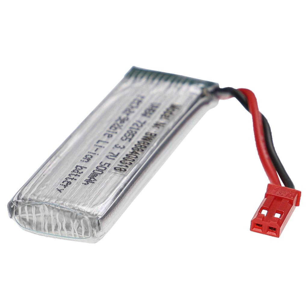VHBW Modellkészítő eszköz akkumulátor - 500 mAh 3,7 V Li-polimer, BEC VHBW Modellkészítő eszköz akkumulátor - 500 mAh 3,7 V Li-polimer, BEC