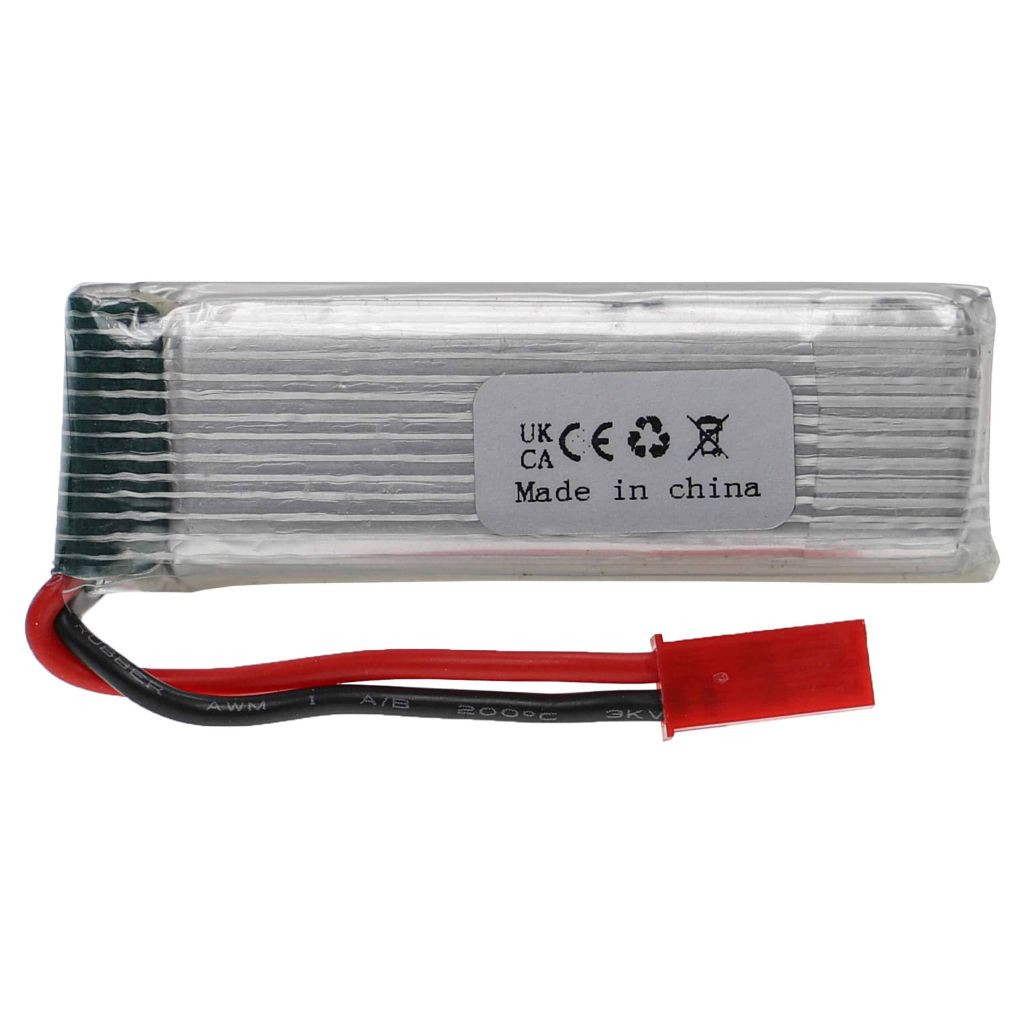 VHBW Modellkészítő eszköz akkumulátor - 500 mAh 3,7 V Li-polimer, BEC VHBW Modellkészítő eszköz akkumulátor - 500 mAh 3,7 V Li-polimer, BEC