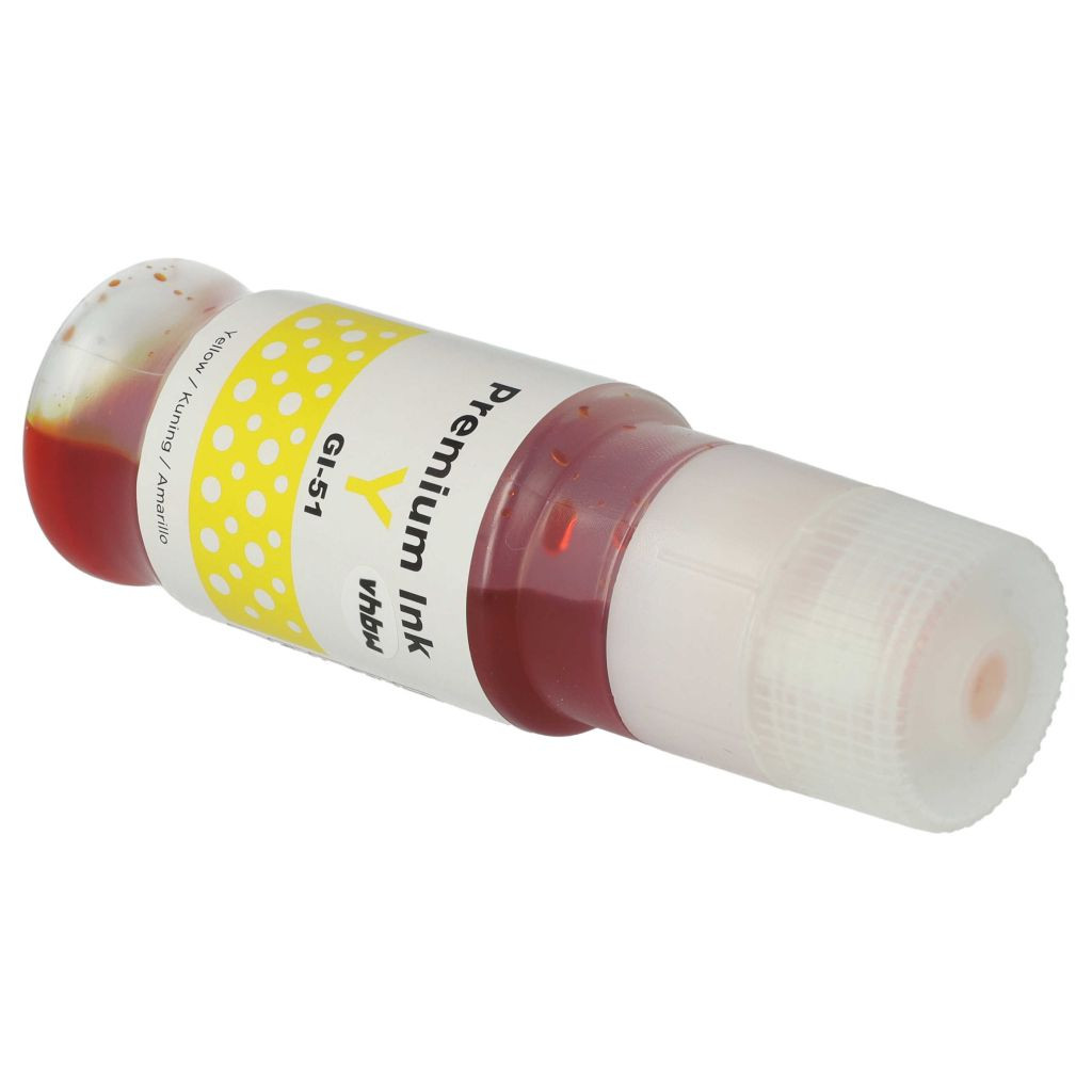 VHBW Canon GI-11, GI-21, 4545C001, GI-41, GI-41Y, GI-51 Tinta, 70 ml