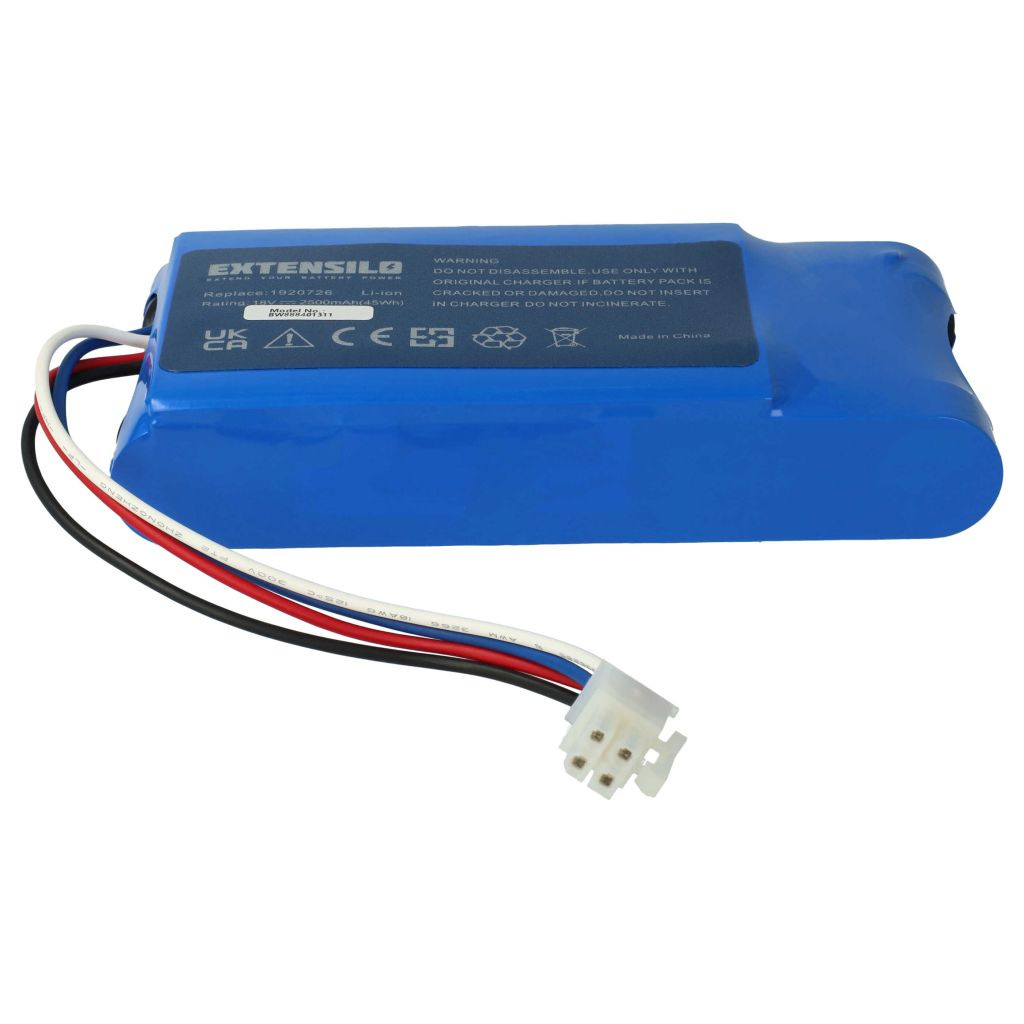 Yard Force MB800 Fűnyíró Akkumulátor, 2500 mAh 18 V Li-Ion