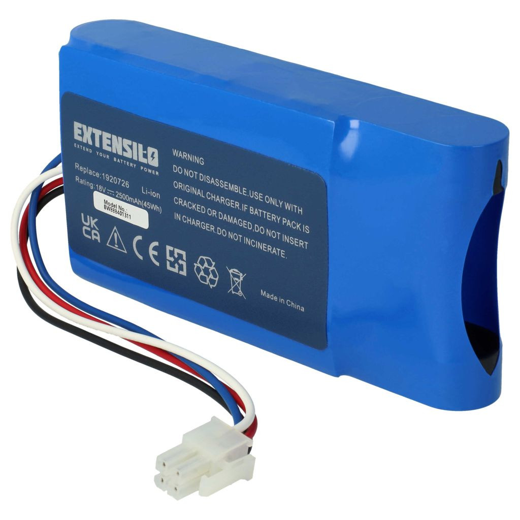 Yard Force MB800 Fűnyíró Akkumulátor, 2500 mAh 18 V Li-Ion