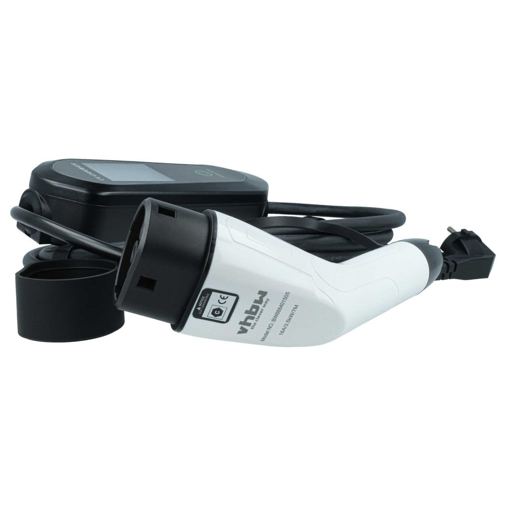 VHBW Töltőkábel Type 2 Euro csatlakozó - 3,5 kW 7 m VHBW Töltőkábel Type 2 Euro csatlakozó - 3,5 kW 7 m