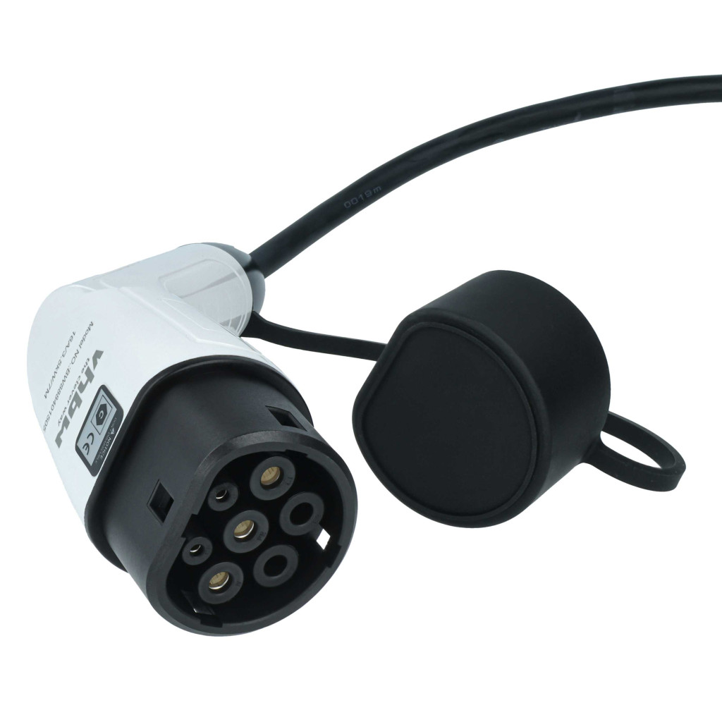 VHBW Töltőkábel Type 2 Euro csatlakozó - 3,5 kW 7 m VHBW Töltőkábel Type 2 Euro csatlakozó - 3,5 kW 7 m